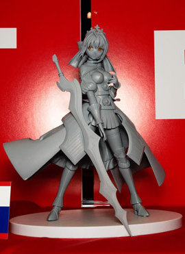 Saber EXTRA, Fate/Extra CCC, Fate/Stay Night, Beat, Pre-Painted, 1/7